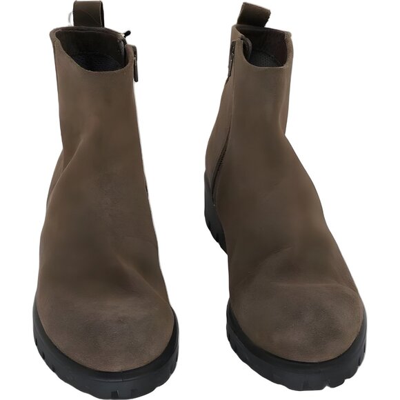 Ecco Brown Heeled Boots - Picture 5 of 6